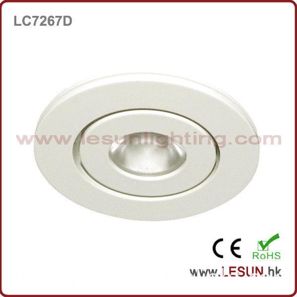 3W LED Adjustable LED Mini Cabinet Light for Showcase